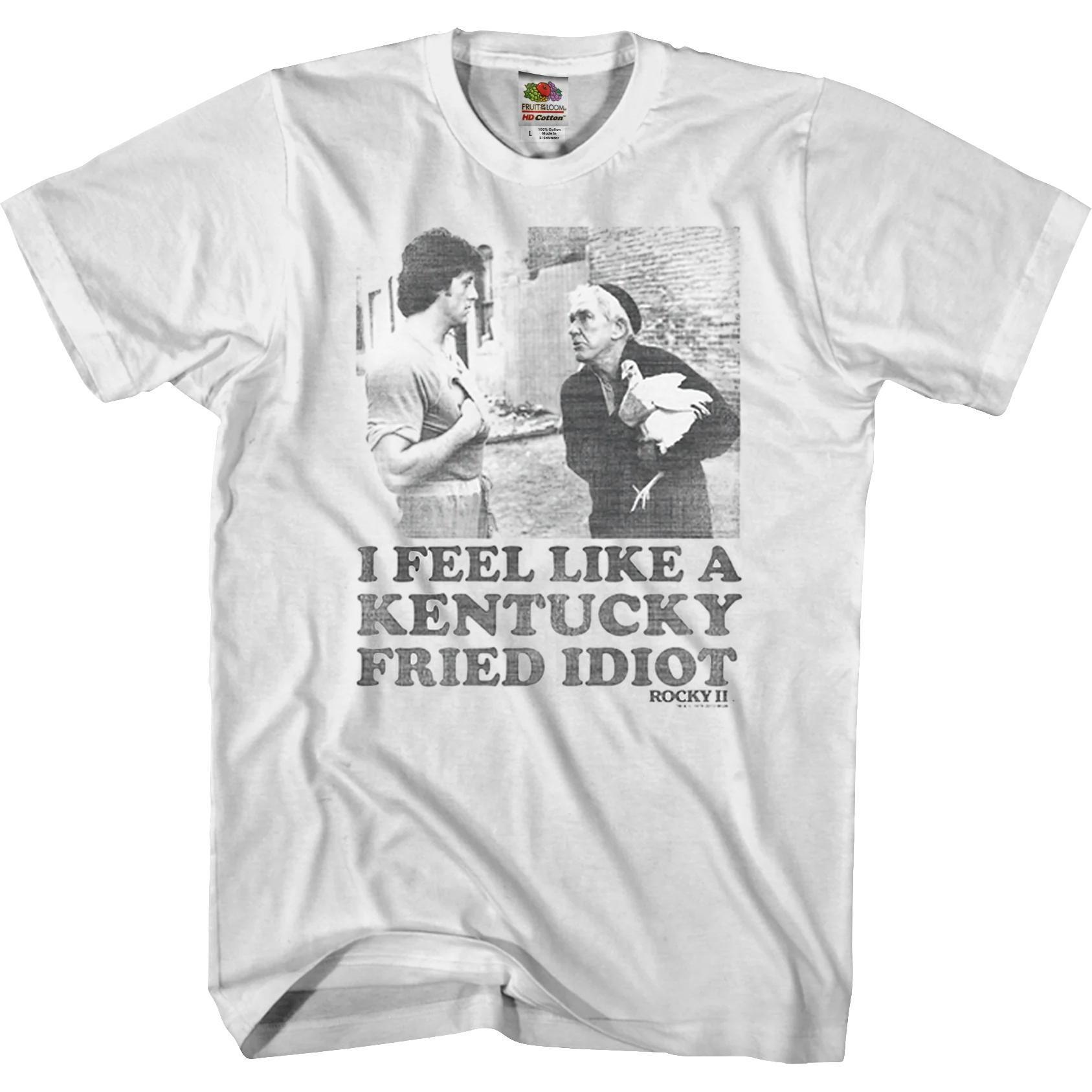 Kentucky Fried Idiot Rocky Tshirt